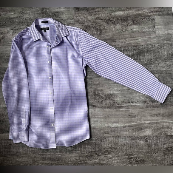 Purple button-down shirt. New. - Picture 3 of 6